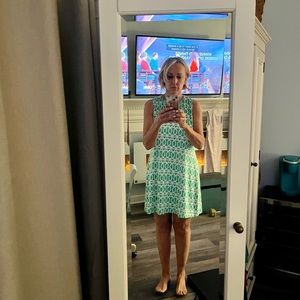 Lulu B stretch print dresss size M